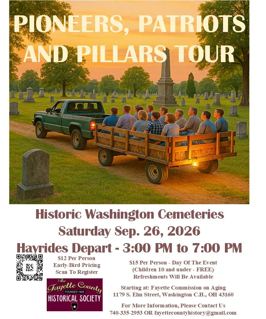 Fayette County Historical Society Hosts Cemetery Tours 
